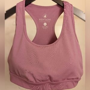 Purple Body Glove Sports Bra NWOT